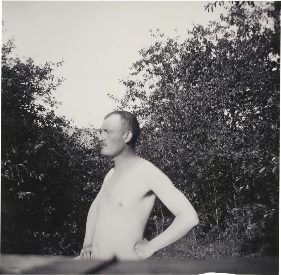 Munch self-portrait