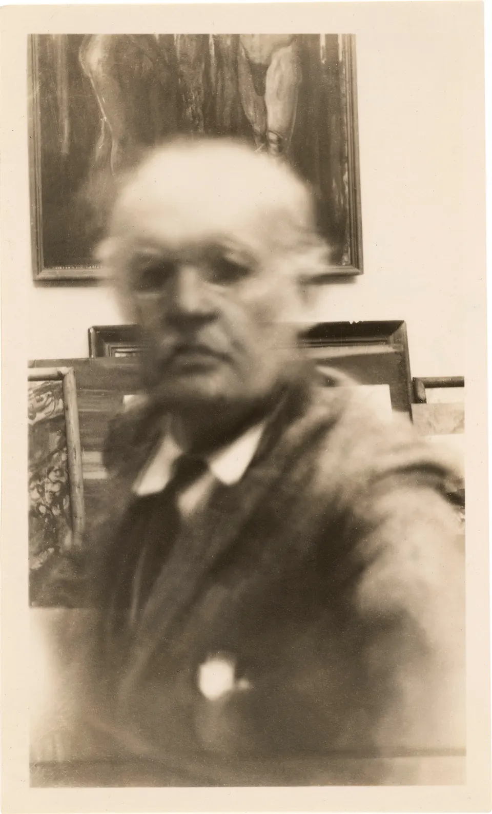 Munch self-portrait