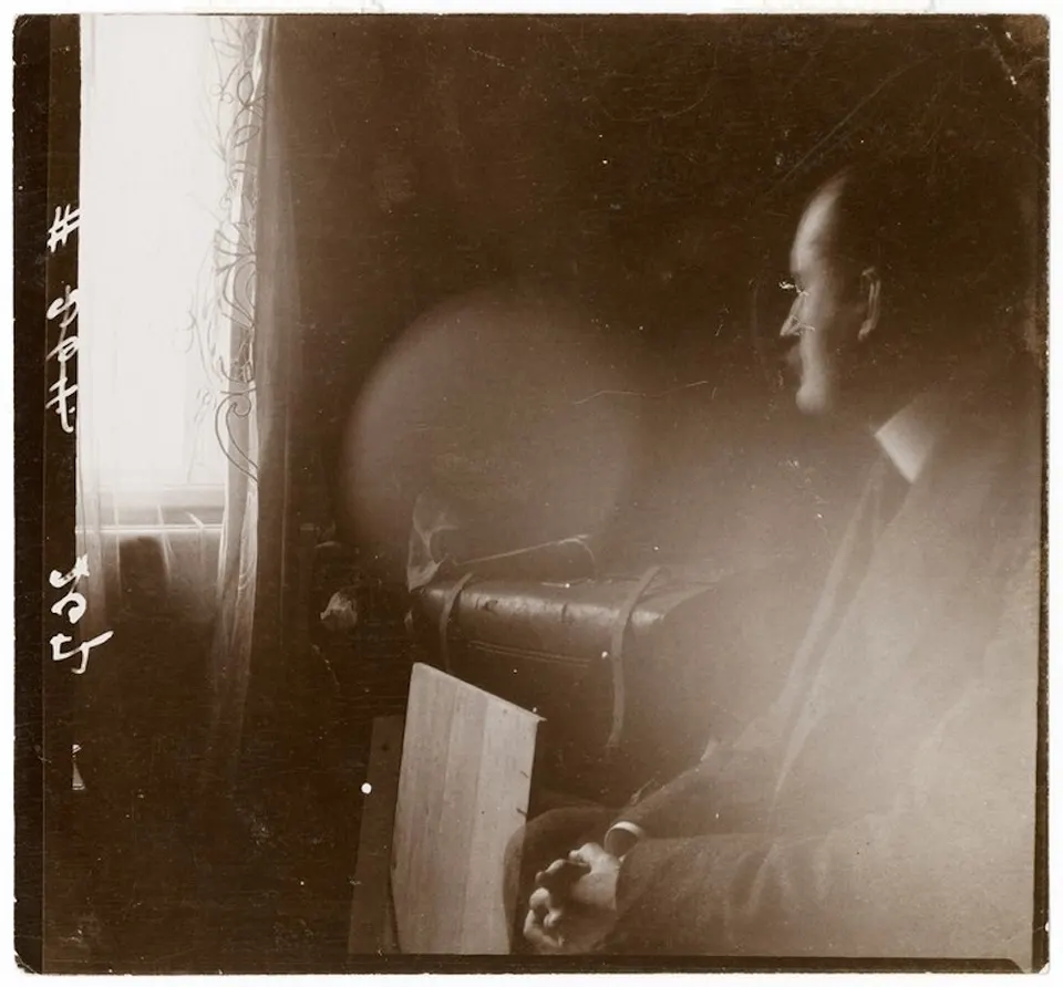 Munch self-portrait