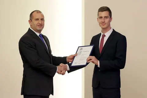 Минко Гечев и Румен Радев