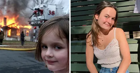 The “Disaster Girl” meme