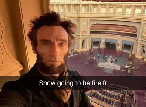Lincoln, shortly before he was assassinated