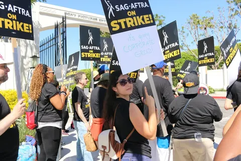 Strike in Hollywood