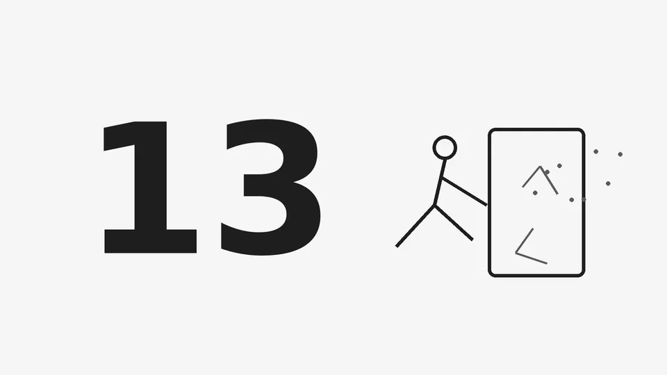 13